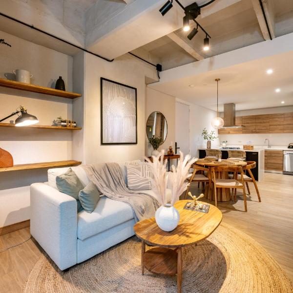 Brand new loft 1BR Balcony, Medellín