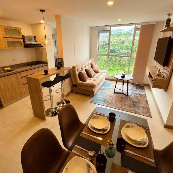 Espectacular vista, apto de lujo, piscina, gym, hotel in Manizales