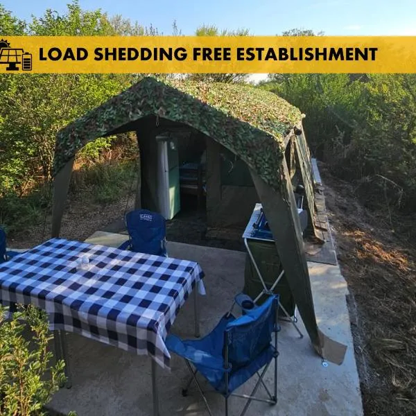 Merry Mongoose Riverside Tent, hotel v destinaci Skeerpoort