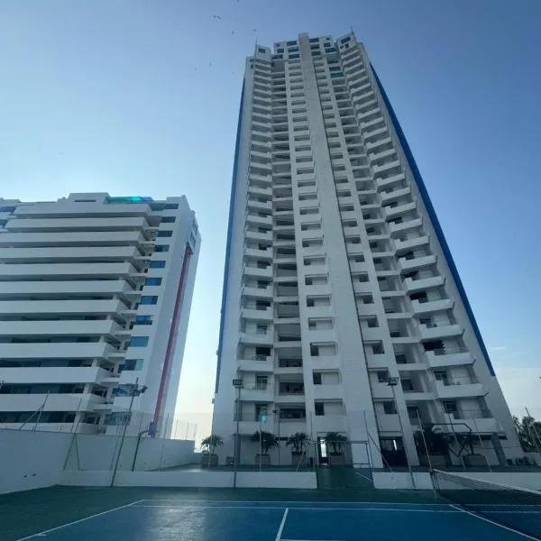 GRAND DIAMOND BEACH Tus vacaciones frente al mar, hotel em Tonsupa