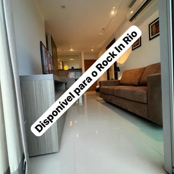 Flat Midas Rio - Rio centro - Barra olímpica - Jeunesse, hotel in Rio de Janeiro