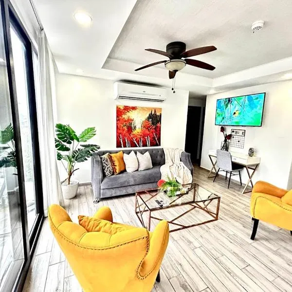 Elegante condominio En Residenza Con vista al Merendon, hotel din San Pedro Sula