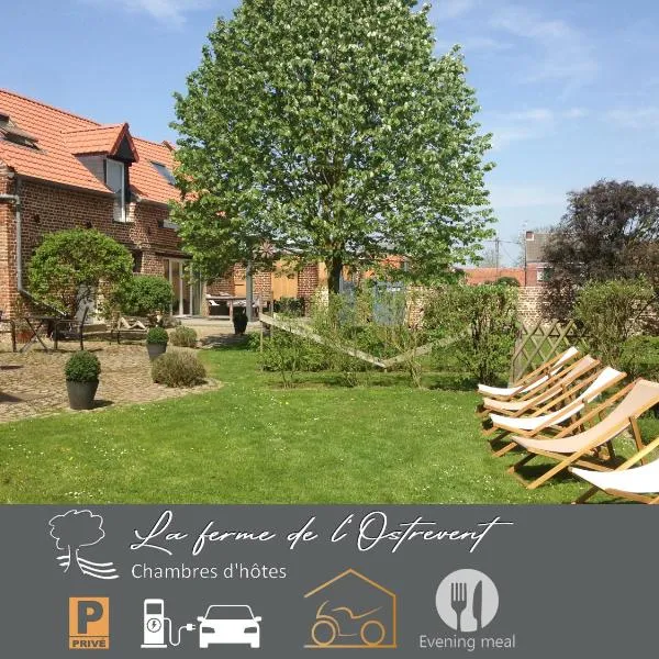 Bed&B La Ferme De L'ostrevent, hôtel à Estrées