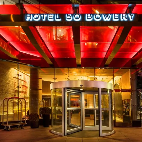 Hotel 50 Bowery, part of JdV by Hyatt，位于纽约的酒店