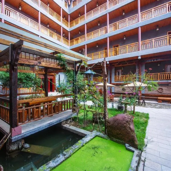 Hongfu Villa - Zhangjiajie National Forest Park West Gate, hotel v destinaci Čang-ťia-ťie
