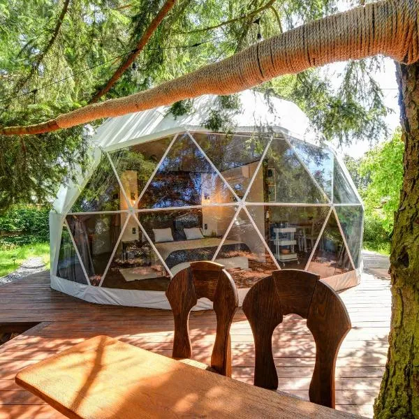 Tiché místo Glamping, hotel in Slapy