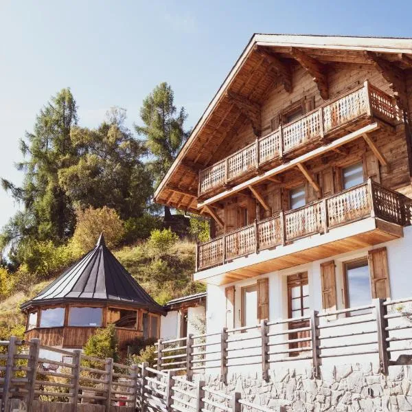 Chalet 4 Saisons, hotel u gradu Ovronaz