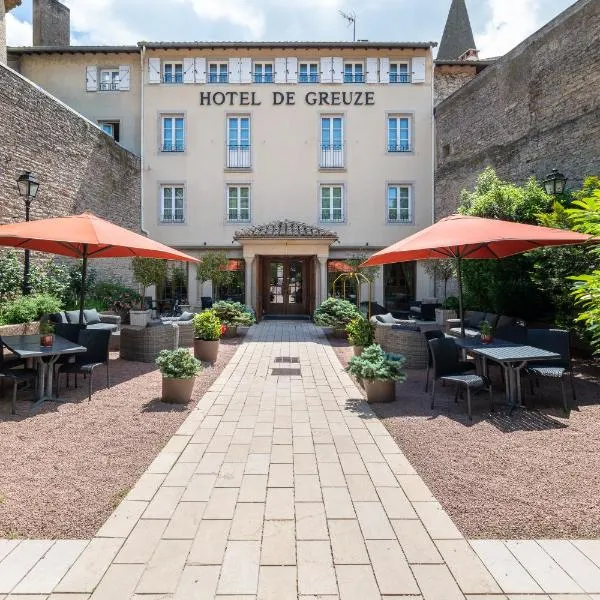 Demeures & Châteaux - Hôtel Greuze & Spa Tournus, hotel en Tournus