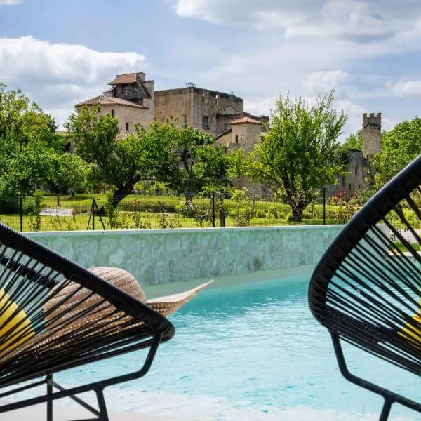 Logis L'Auberge de Larressingle, hotell sihtkohas Larressingle