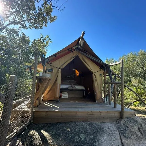 A Malgrana - Tente lodge hébergement insolite、コティ・シアヴァーリのホテル