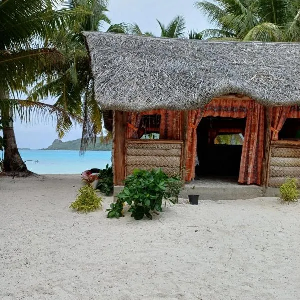Poemanahere island camping à Maupiti, khách sạn ở Te-Fare-Arii