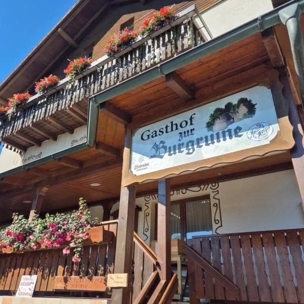 Gasthof zur Burgruine, Hotel in Pottenstein