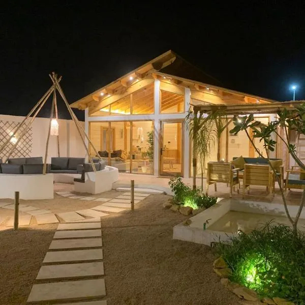 منتجع بامبو,位于Quşūr al Muqbil的酒店