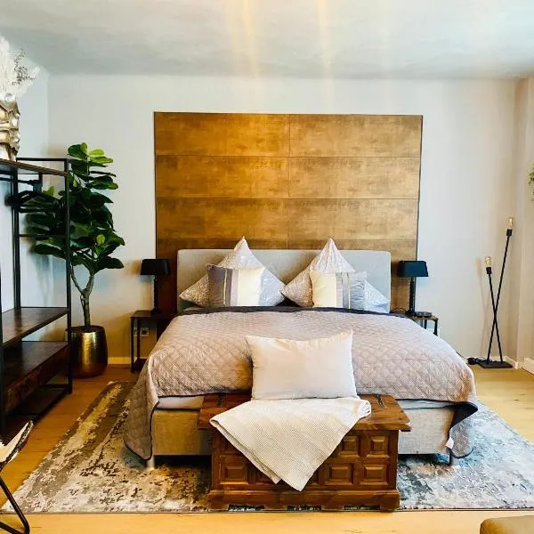 55 qm Apartment mit Whirlpool Saarbrücker Uni Nähe, hotel in Saarbrücken