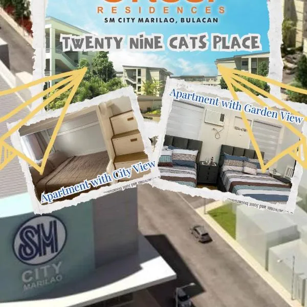 Twenty-Nine Cats - SMDC Cheer Residences Marilao, hotel in Marilao