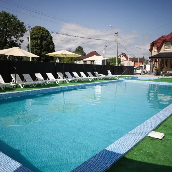 Aqua Hotel, hotel a Solotvyno