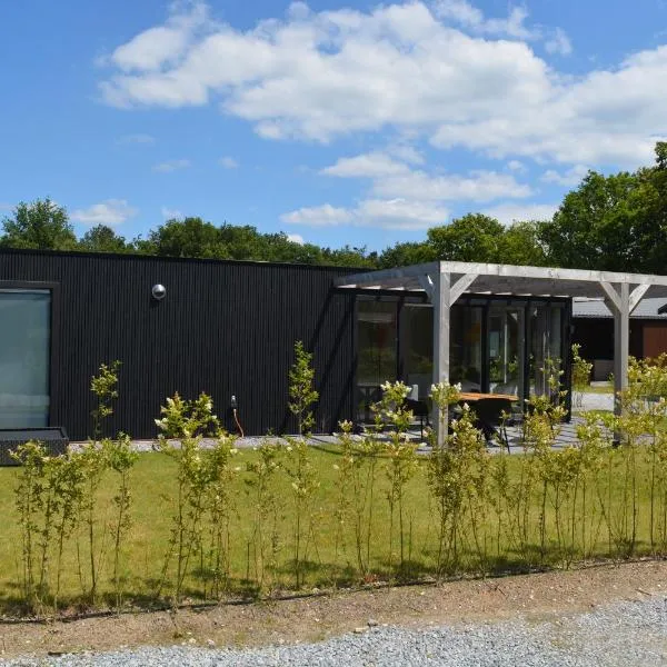 NIEUW Luxe 4p Eco Lodge naast het bos op de Veluwe、エルメロのホテル