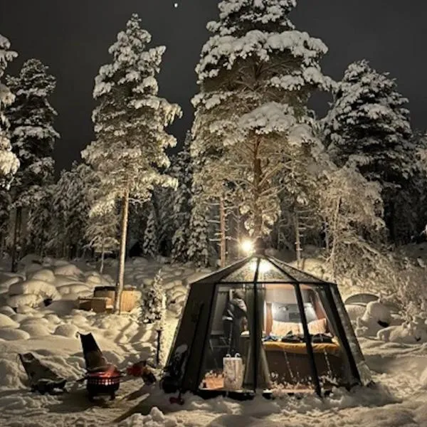 Aurora Igloo, Sauna Spa & Dinner by Invisible Forest Lodge Adults Only, hotel in Rovaniemi