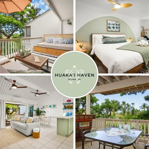 Keauhou Resort - Entire Ocean & Sunset View Condo, 2 Lanais, AC, khách sạn ở Kailua-Kona