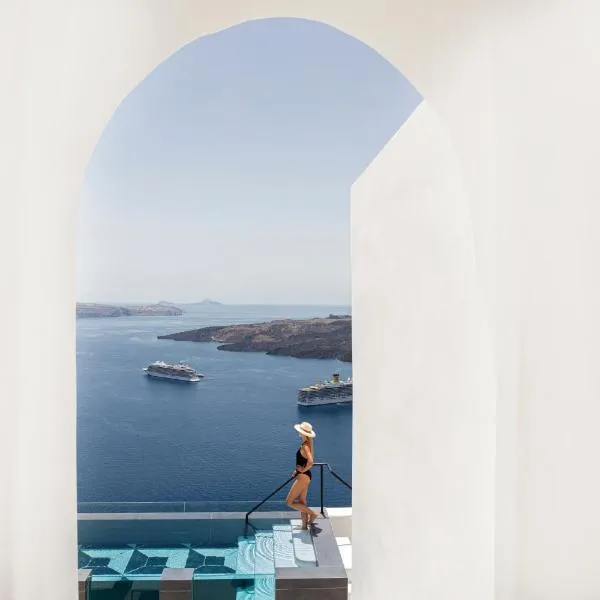 CASASUNSHA Hybrid Retreat Santorini, hotel ve Fiře