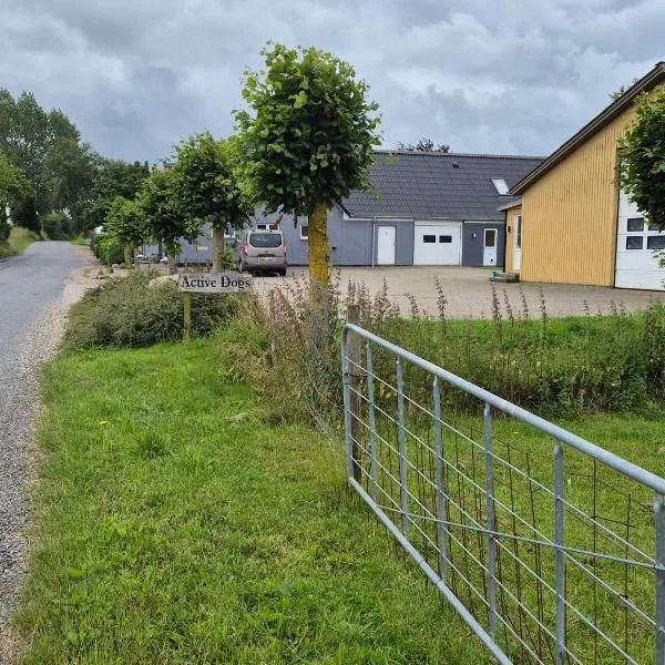 Værelse, tv-stue og spiserum uden vand, ikke køkken, på første sal , eget badeværelse i stueetagen, ξενοδοχείο σε Kværndrup