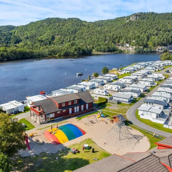 Solstrand Camping, hotel in Vigeland