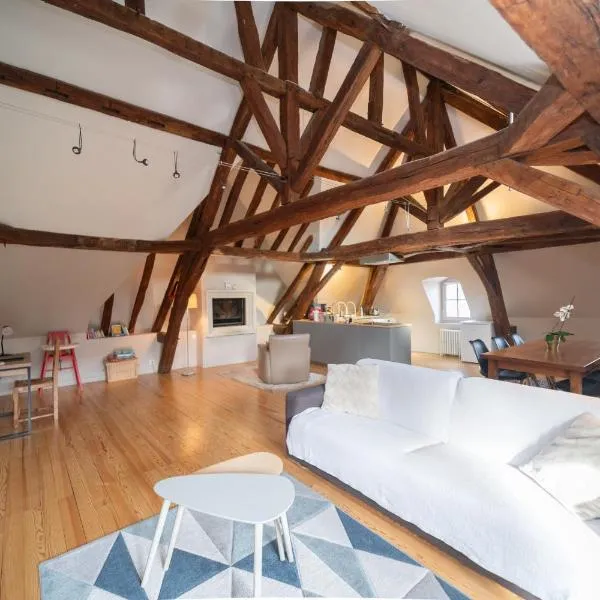 Clos St Eusebe en coeur de ville, hôtel à Auxerre