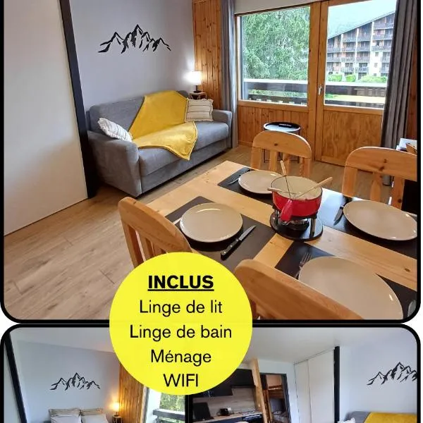 Studio cosy de 23 m2 à la montagne, hotel in Samoëns