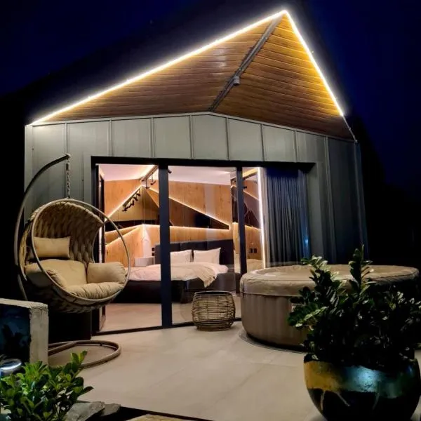 Amumi Tiny Houses, hotel v destinaci Buhalniţa