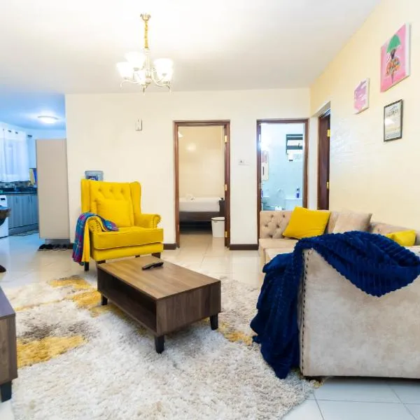 Serenity Retreat - 2 Bed Apartment with Pool & Gym, hôtel à Nairobi