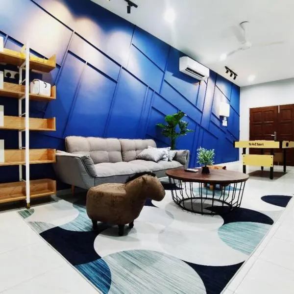 11pax5br Modern 5mins Ipoh Town wPoolTable, hotel di Ipoh