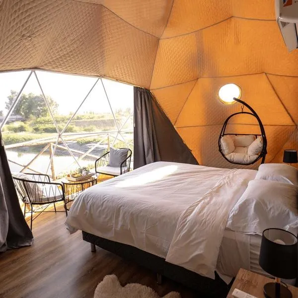 glamping en el viñedo、Monte Cománのホテル