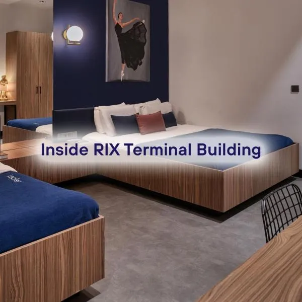 Kepler Club Riga Airport Hotel - Landside Public Area, hotel v Rize
