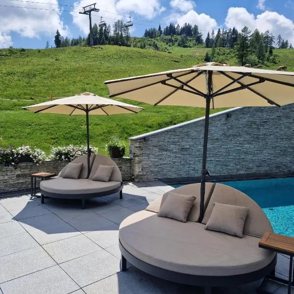 Hotel Wulfenia 4S - Adults Only, hotelli kohteessa Sonnenalpe Nassfeld