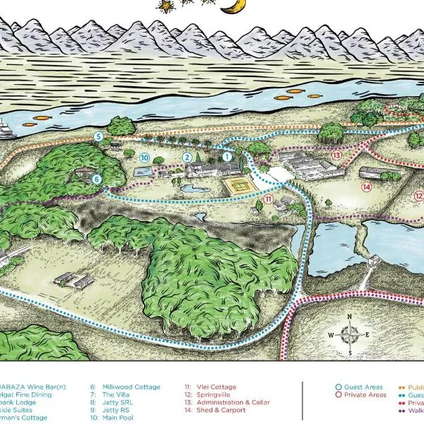 Springfontein Wine Estate, hotel in Stanford