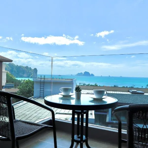 A402-Silk Condo Aonang-Sea view-5 mins walk to beach, ξενοδοχείο στην Παραλία Άο Νανγκ
