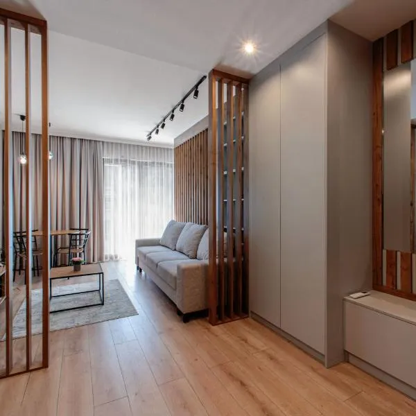 Apartament Kościuszki 47m44, hotel en Cracovia