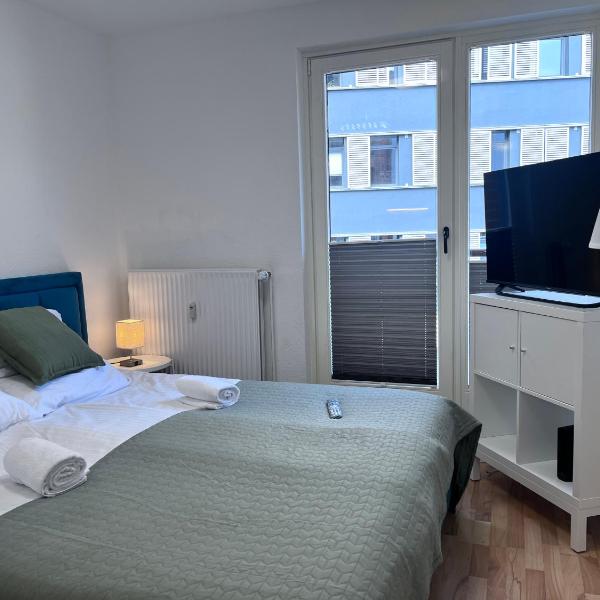 Aparthotel an der Schlachte-Bremen City-Boxspringbett -free parking, Bremen