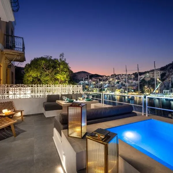 Annikas Port View-Ground, hotel in Symi