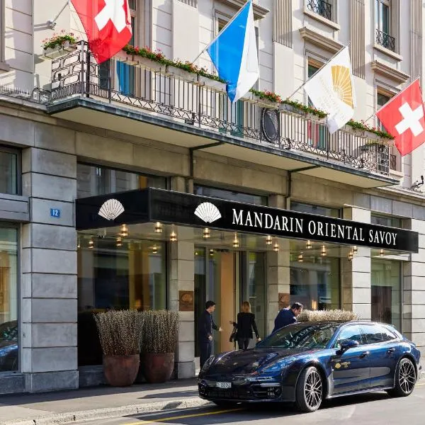 Mandarin Oriental Savoy, Zurich, hotel v Curychu
