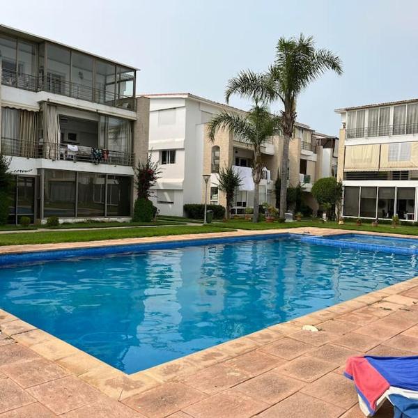 Superbe Appartement balnéaire Perles de Tamaris, Casablanca