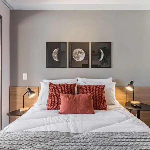Studio aconchegante I Próximo Allianz, hotel v Sao Paulu