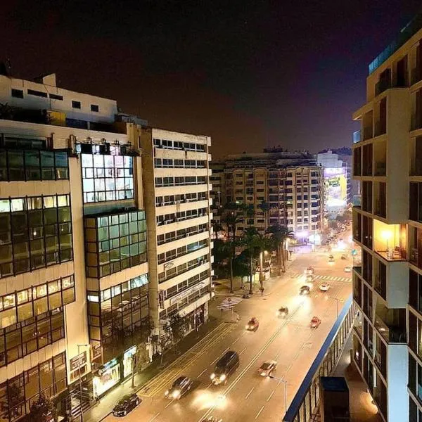 Elegant appartement de 2 chambres sur bd Anfa, hotell Casablancas
