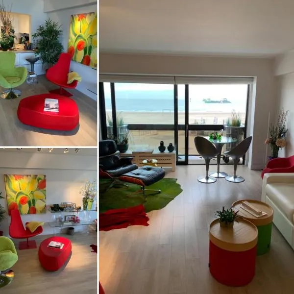 Superbe appartement digue vue mer, Hotel in Knokke-Heist