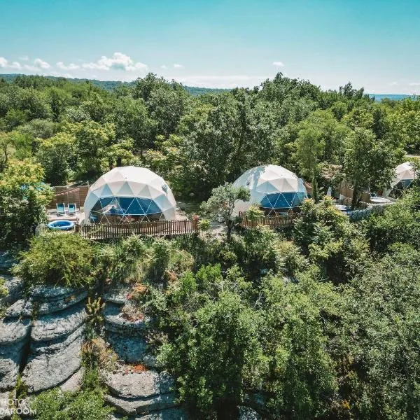 Les Dômes des Gorges, hotel in Ruoms