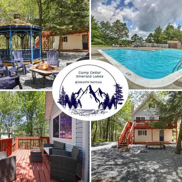 Camp Cedar:7 miles to Camelback, 5 to Kalahari!, khách sạn ở Long Pond