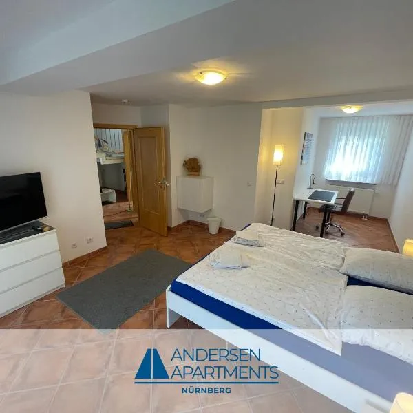 Toplage für Beruf & Freizeit in Nürnberg - Andersen Apartments, hotel v Norimberku