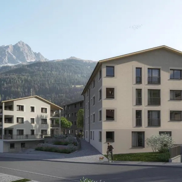 Residenza Grava Ferienwohnungen operated by JUFA Hotel Savognin, hotel in Savognin