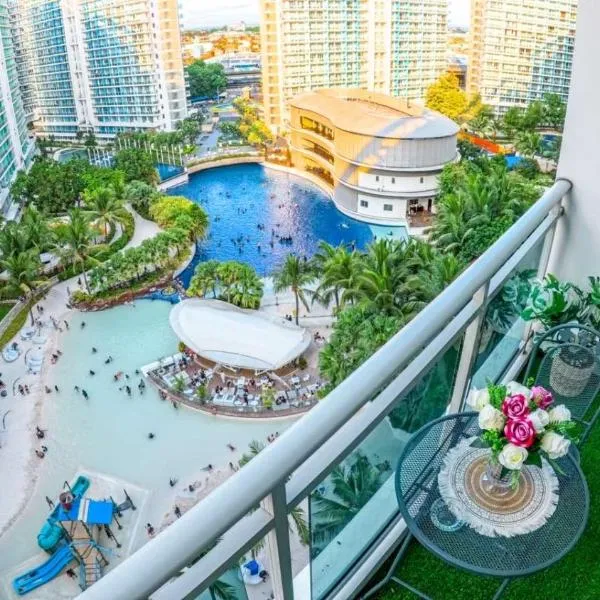 Azure Beach view near airport, hotel v destinaci Manila