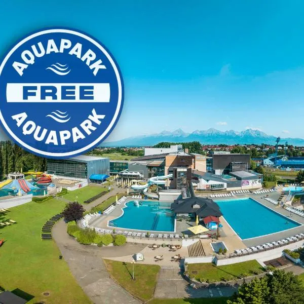 Hotel AquaCity Riverside, hotel di Poprad